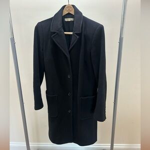 J. Crew Black Trench Coat for Women
